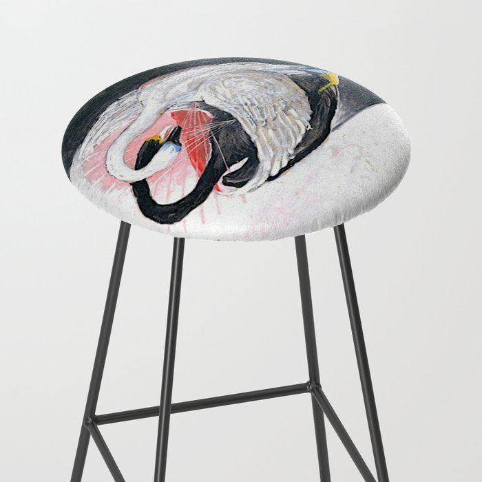Hilma af klint the Swan No 05 Stool Gallery Image 2