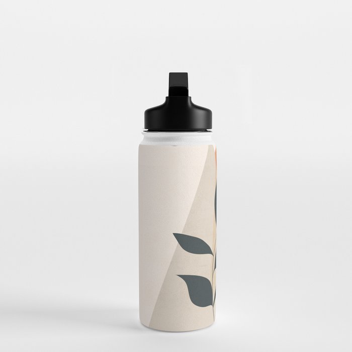 Abstract Art /Minimal Plant 16 Water Bottle Gallery Image 3