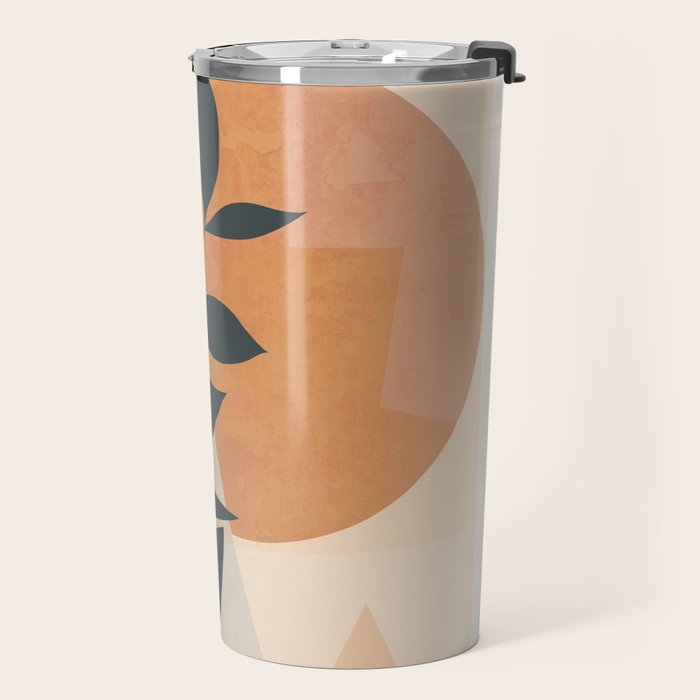 Abstract Art /Minimal Plant 16 Travel Mug Gallery Image 2