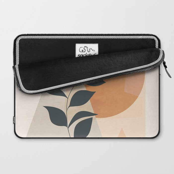 Abstract Art /Minimal Plant 16 Laptop Sleeve Gallery Image 2