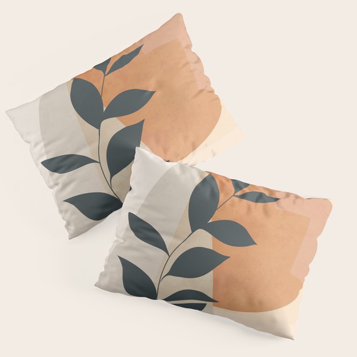 Abstract Art /Minimal Plant 16 Pillow Sham Gallery Image 3
