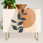 Abstract Art /Minimal Plant 16 Credenza Gallery Image 1