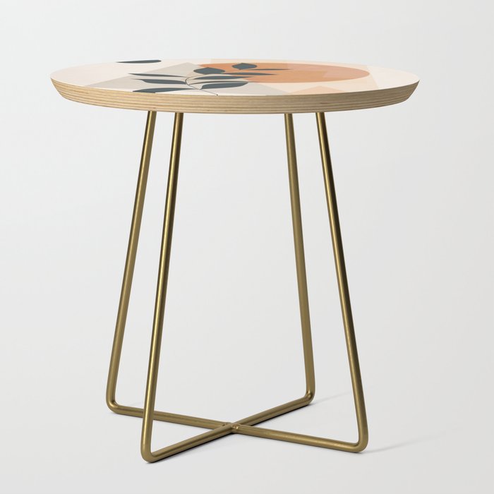 Abstract Art /Minimal Plant 16 Side Table Gallery Image 1