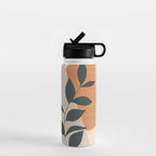 Abstract Art /Minimal Plant 16 Water Bottle Gallery Image 1