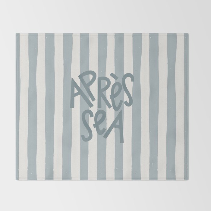 Apres Sea Throw Blanket Gallery Image 2
