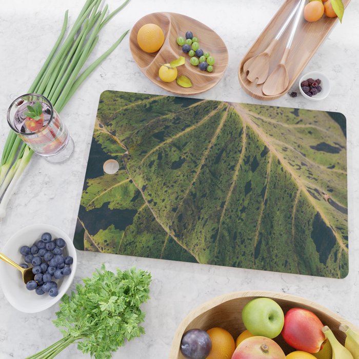 Elephant Ear Photo Study Cutting Board Gallery Image 2