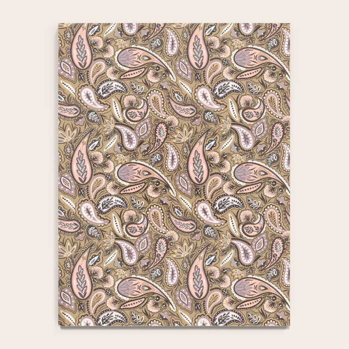 Vintage Paisley Harmony Notebook Gallery Image 4