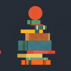 Book stack with a ball Coffee Mug Gallery Image 2
