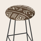 Tribal Coffee Liqueur Pattern Stool Gallery Image 2