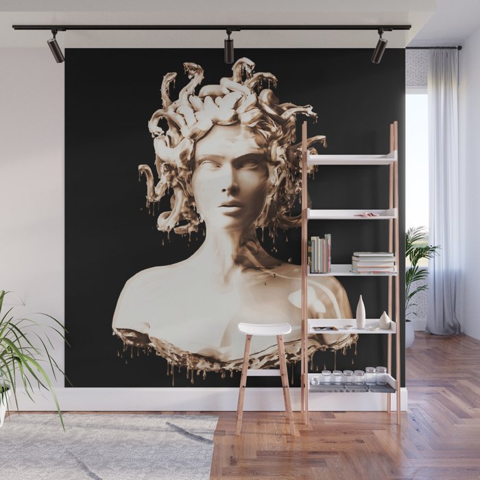 Bronze Medusa Wall Mural Gallery Image 1