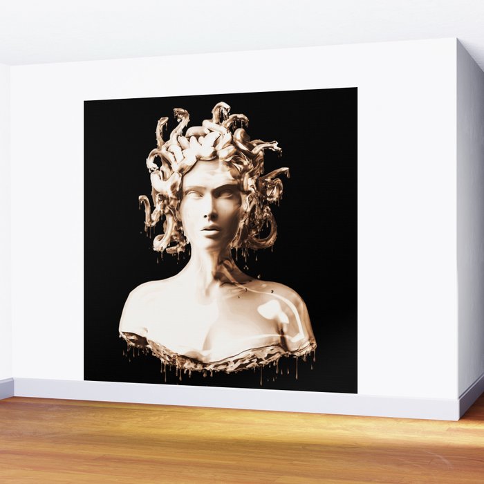 Bronze Medusa Wall Mural Gallery Image 2