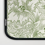 William Morris Wild Tulip Forest Green Floral Laptop Sleeve Gallery Image 3