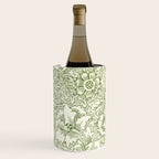 William Morris Wild Tulip Forest Green Floral Wine Chiller Gallery Image 3