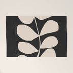 Abstract Minimal -Plant 3/2 Welcome Mat Gallery Image 1