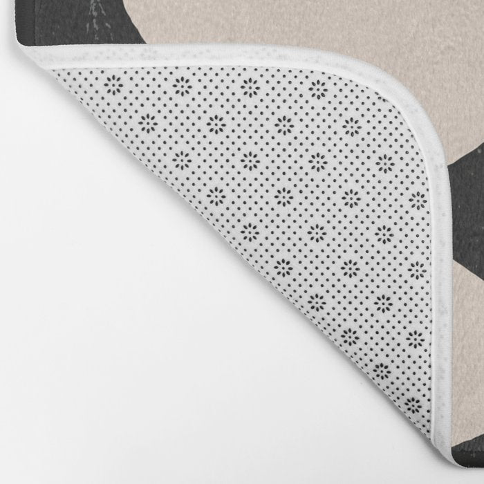 Abstract Minimal -Plant 3/2 Bath Mat Gallery Image 2