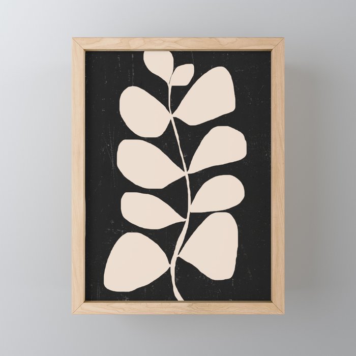 Abstract Minimal -Plant 3/2 Mini Art Print Gallery Image 1