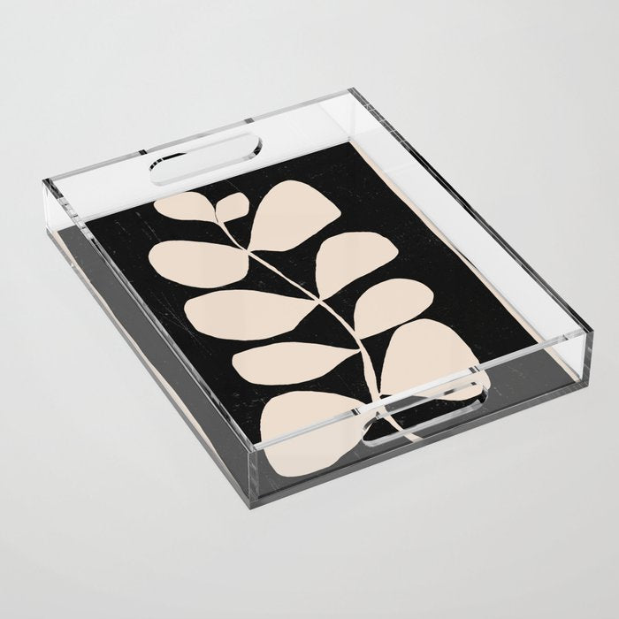 Abstract Minimal -Plant 3/2 Acrylic Tray Gallery Image 1