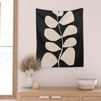 Abstract Minimal -Plant 3/2 Wall Tapestry Gallery Image 2