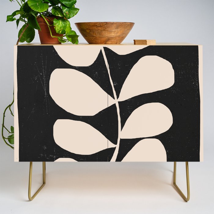 Abstract Minimal -Plant 3/2 Credenza Gallery Image 1