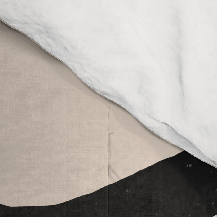Abstract Minimal -Plant 3/2 Comforter Gallery Image 4
