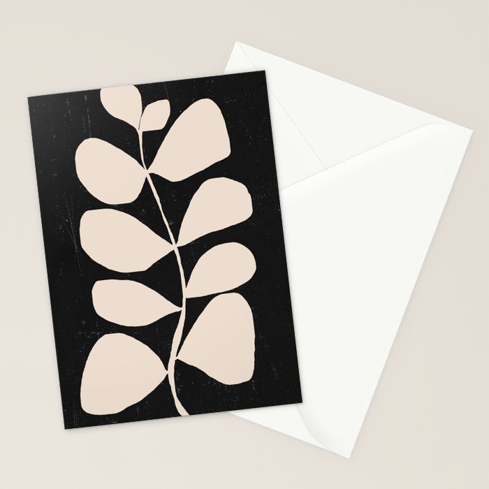 Abstract Minimal -Plant 3/2 Stationery Card Gallery Image 2