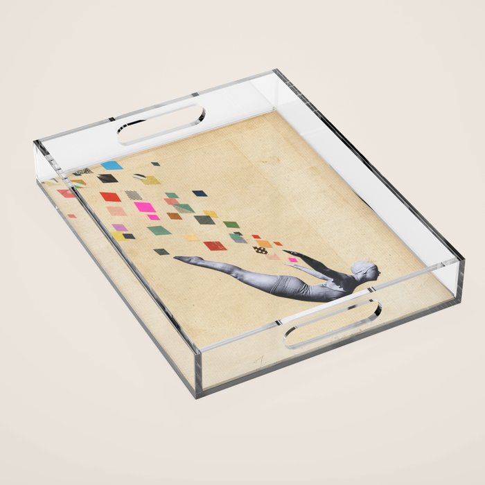 The Swan Acrylic Tray Gallery Image 1