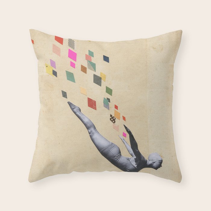 The Swan Throw Pillow Gallery Image 6