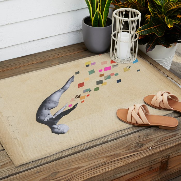 The Swan Outdoor Rug Gallery Image 2