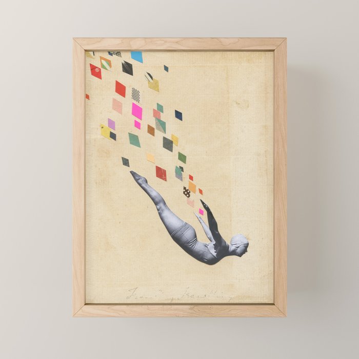 The Swan Mini Art Print Gallery Image 1