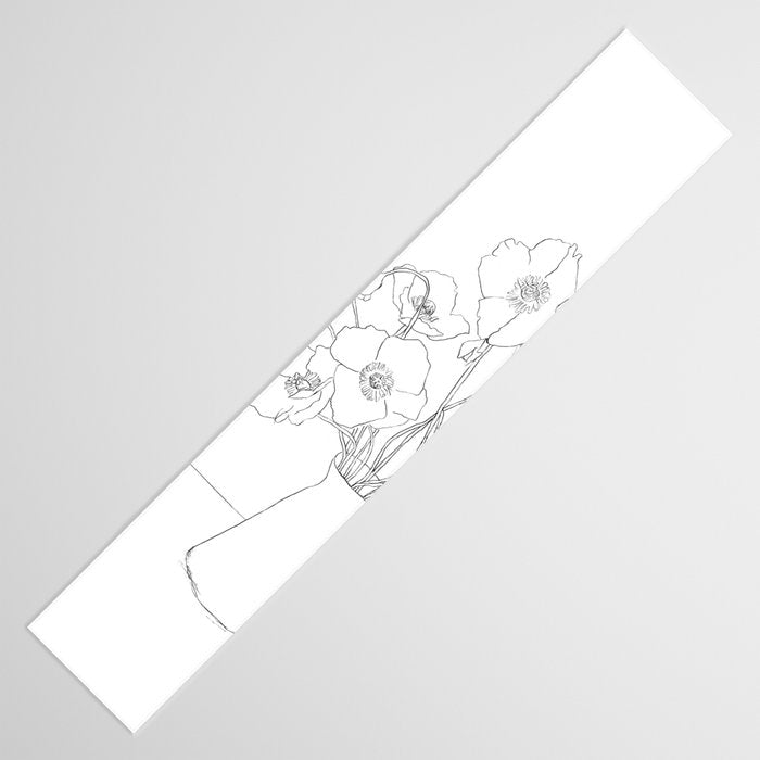 Field Wildflowers Line Table Runner Gallery Image 3