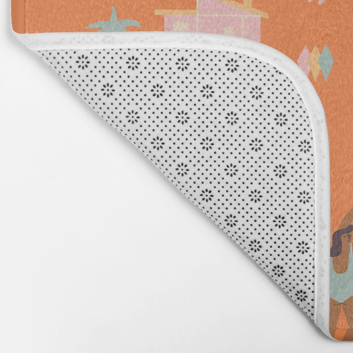 Palm Springs Vacation Bath Mat Gallery Image 2