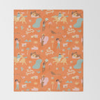 Palm Springs Vacation Throw Blanket Gallery Image 2