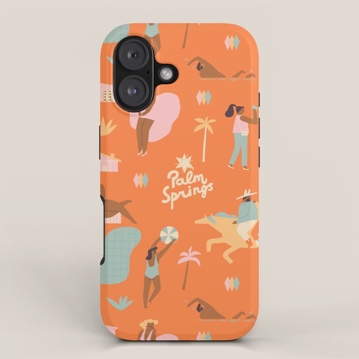 Palm Springs Vacation iPhone Case Gallery Image 1