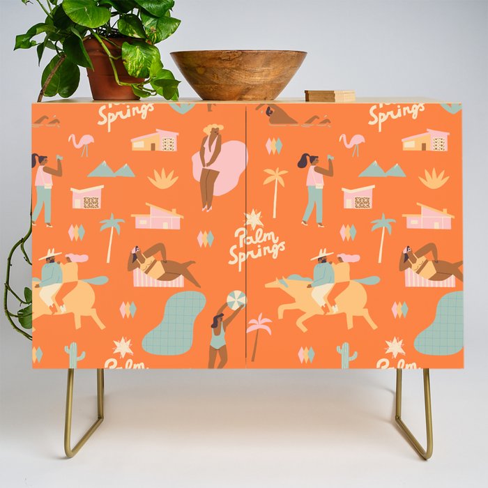 Palm Springs Vacation Credenza Gallery Image 1