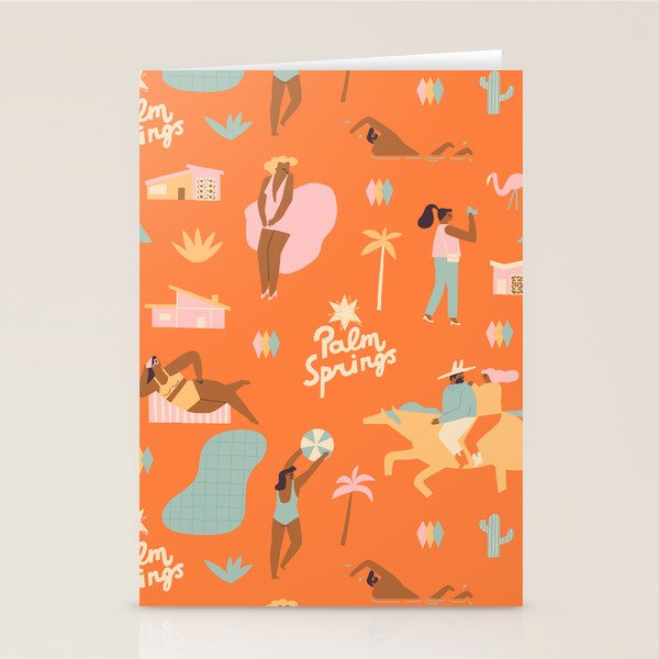 Palm Springs Vacation Stationery Card Gallery Image 2