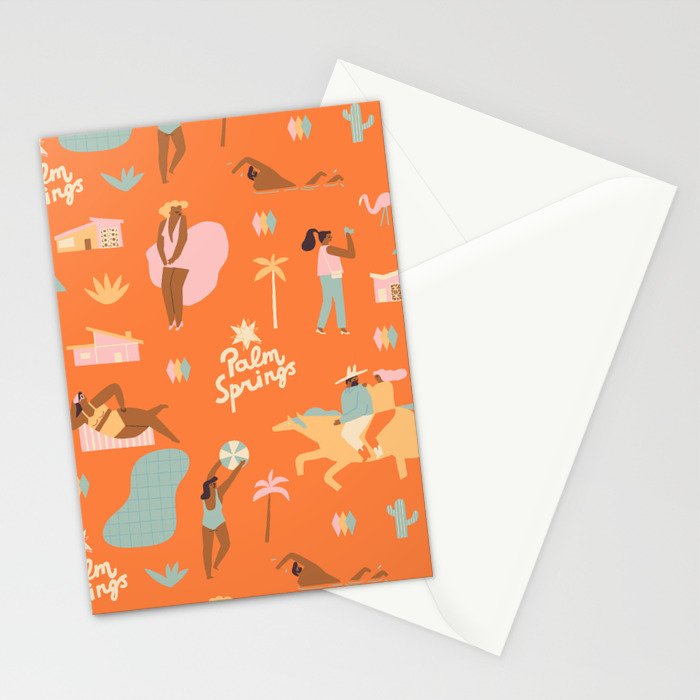 Palm Springs Vacation Stationery Card Gallery Image 2