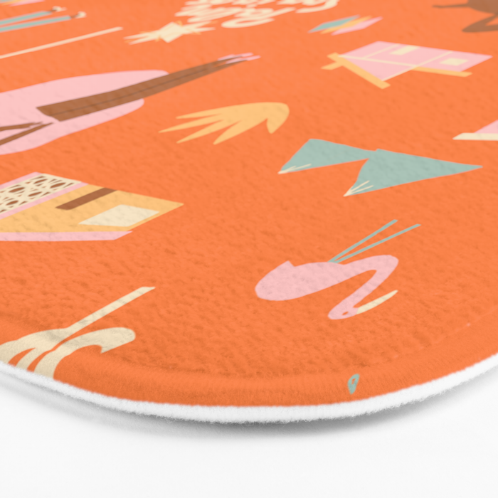Palm Springs Vacation Bath Mat Gallery Image 3