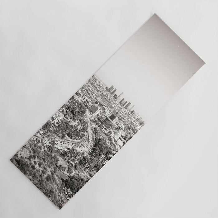 Los Angeles Grey Yoga Mat Gallery Image 1