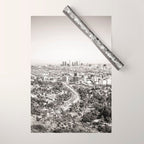 Los Angeles Grey Wrapping Paper Gallery Image 1