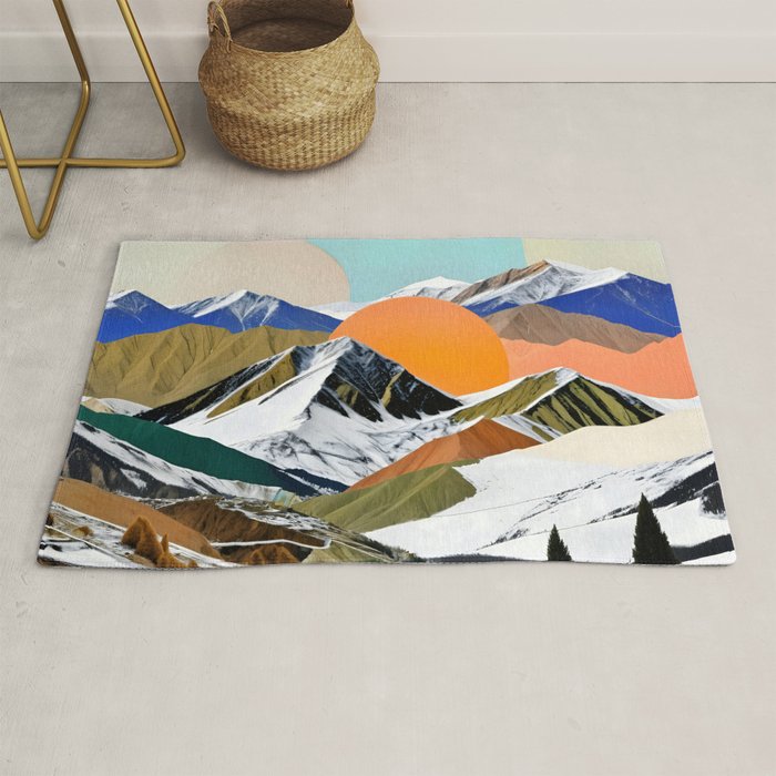 Two Suns Rising Rug Gallery Image 1