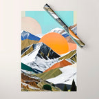 Two Suns Rising Wrapping Paper Gallery Image 1