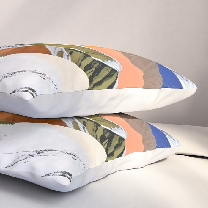 Two Suns Rising Pillow Sham Gallery Image 3