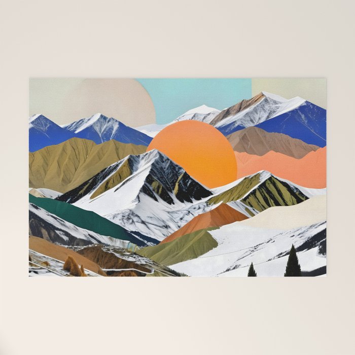 Two Suns Rising Welcome Mat Gallery Image 1