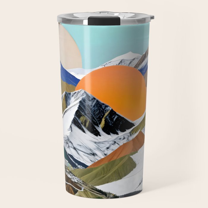 Two Suns Rising Travel Mug Gallery Image 1