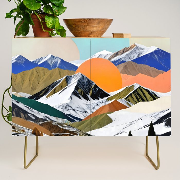 Two Suns Rising Credenza Gallery Image 1