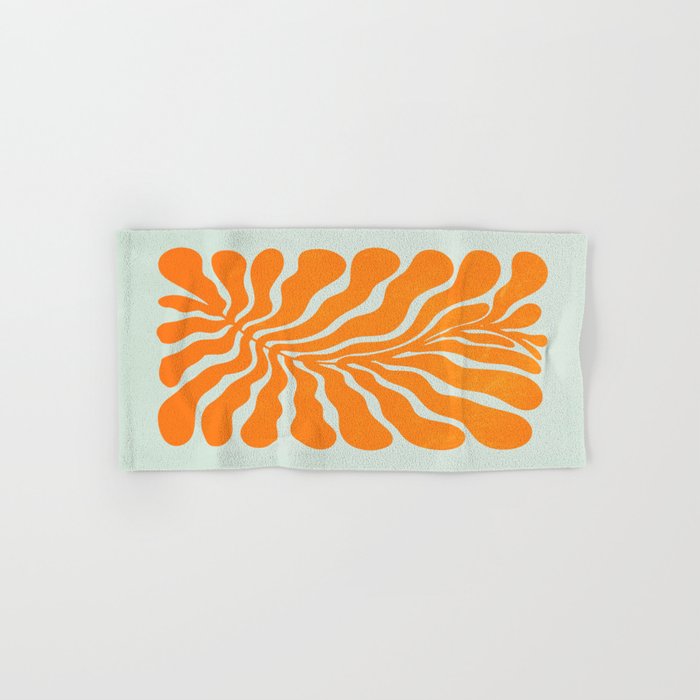 Frozen Sunrise Ferns: Matisse Edition  Bath Towel Gallery Image 1