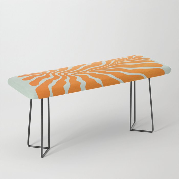 Frozen Sunrise Ferns: Matisse Edition  Bench Gallery Image 1