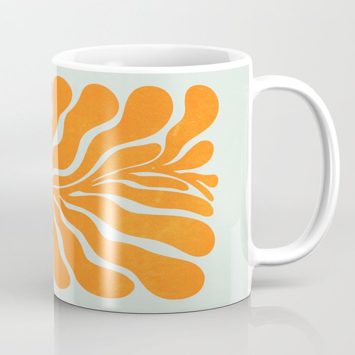 Frozen Sunrise Ferns: Matisse Edition  Coffee Mug Gallery Image 1