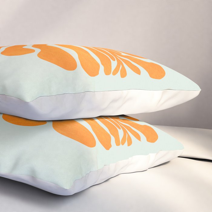 Frozen Sunrise Ferns: Matisse Edition  Pillow Sham Gallery Image 3