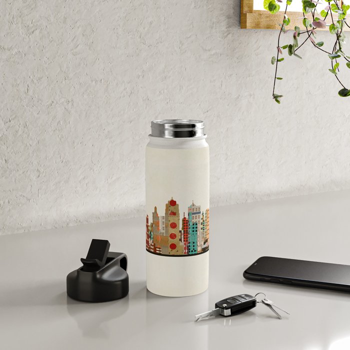 kansas city skyline Water Bottle Gallery Image 5